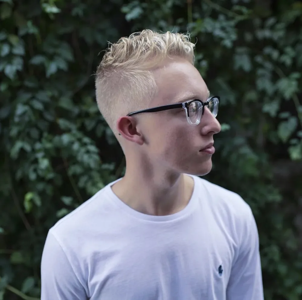 Classic barber haircut